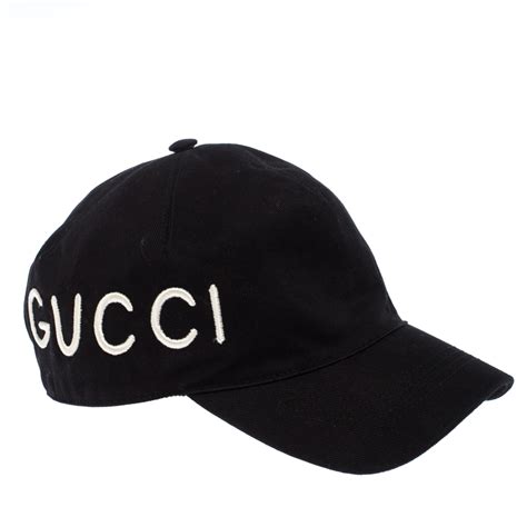 gucci embroidered canvas baseball hat|Gucci baseball hat sale.